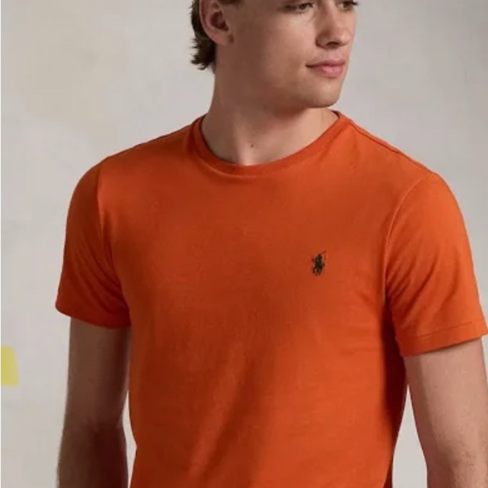 Polo by Ralph Lauren Mens XXL Orange T Shirt